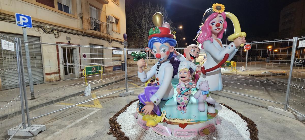 La falla infantil de Primado Reig-San Vicente de Paul