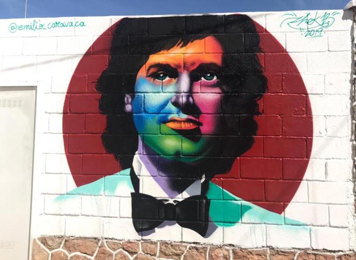 Mural dedicado a Camito Sexto.