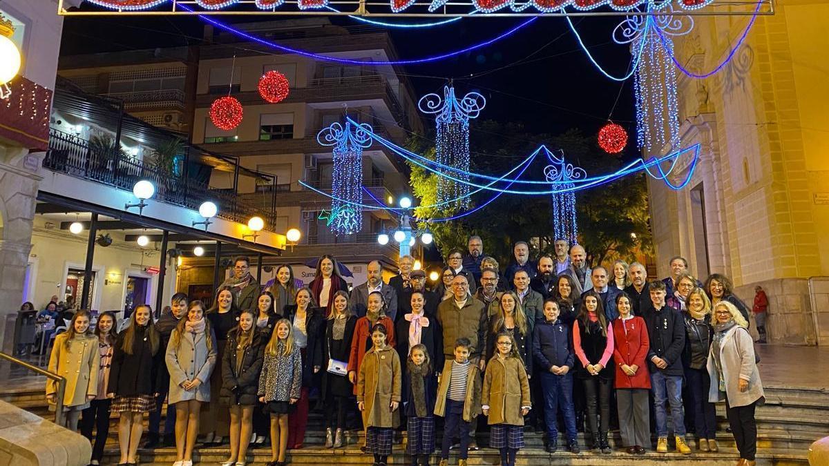 Encendido del alumbrado navideño