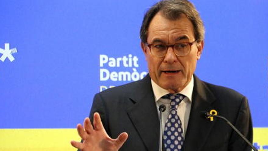 El fins ara president del PDeCAT, Artur Mas.