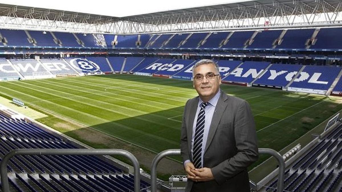 Joan Collet, presidente del Espanyol