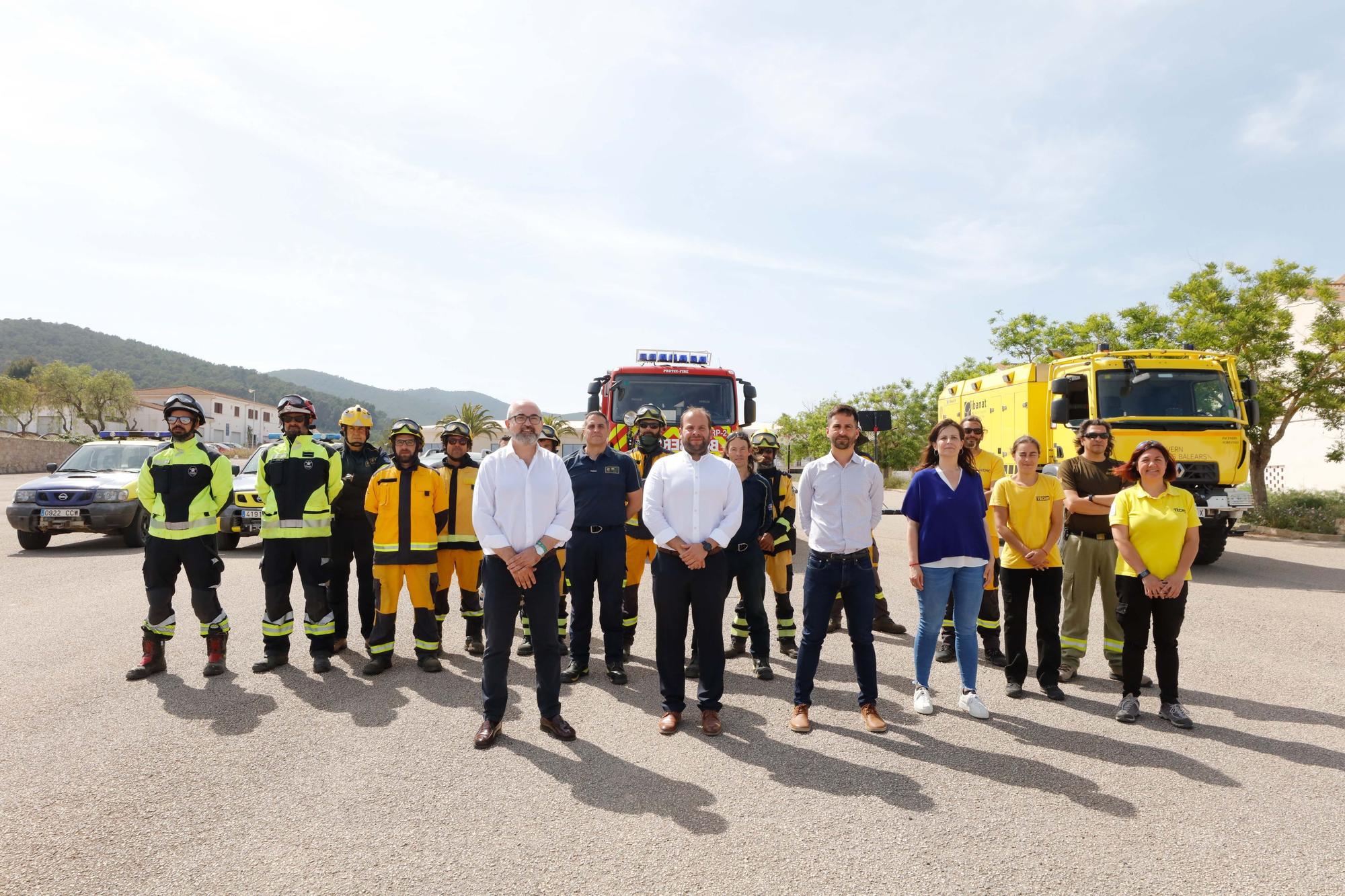 Estos son los dispositivos antiincendios para este verano en Ibiza