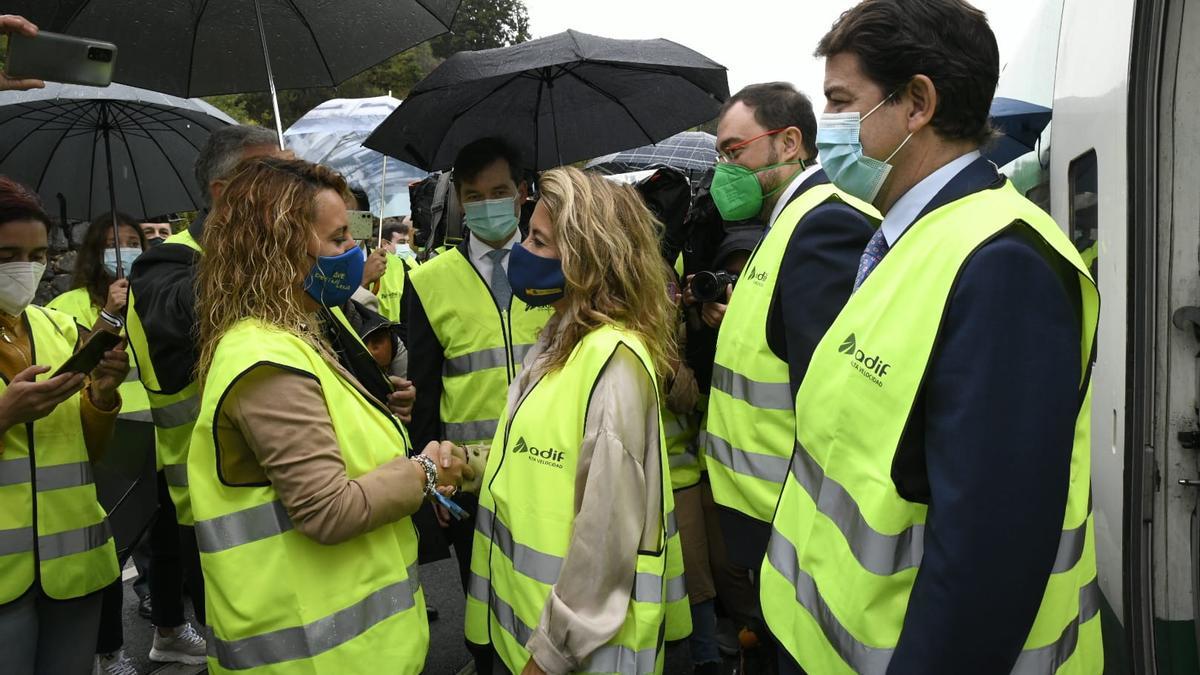 Día histórico para Asturias: Adif inicia las pruebas en los túneles de la variante de Pajares