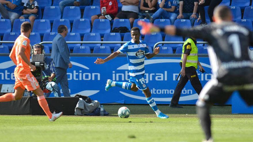 Koné: &quot;Este gol me da muchos ánimos en un partido muy complicado y con mucho calor&quot;