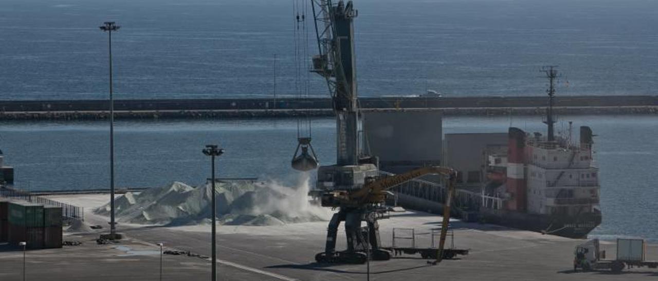 Los graneles del puerto, en silos o naves cerradas