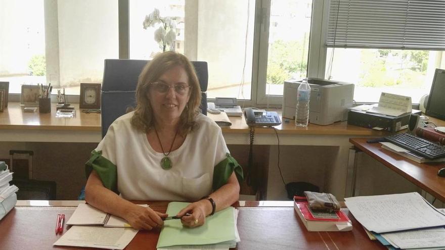 Lourdes García Ortiz, presidenta de la Audiencia de Málaga.