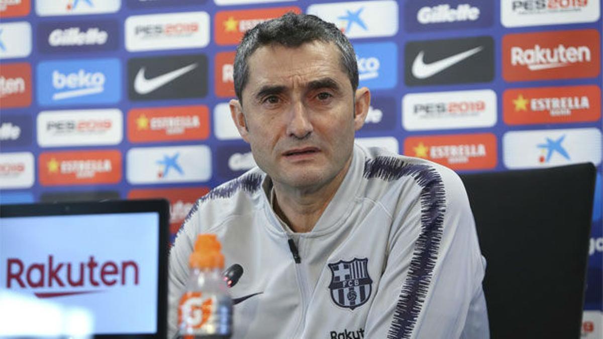 Valverde: "Admito sin reparos que la Liga es la prioridad"
