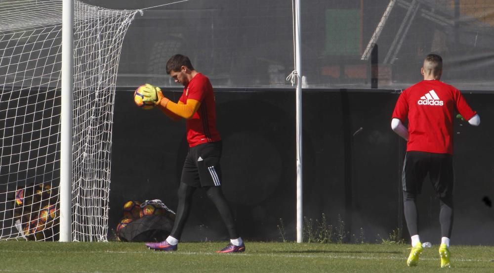 Las mejores imágenes del entrenamiento del Valencia CF