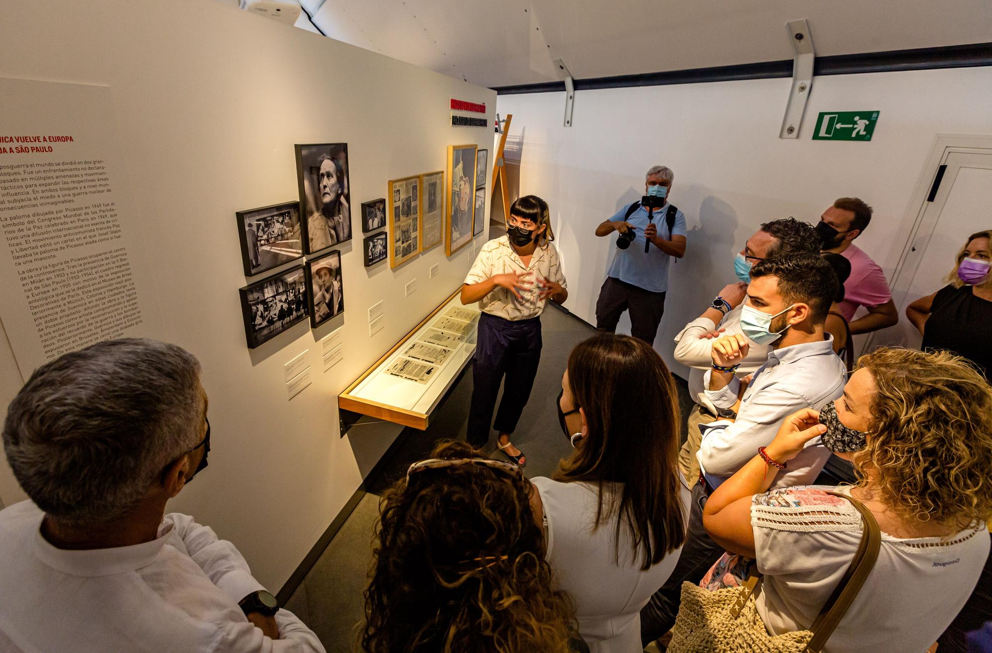 Exposición sobre el Guernica en Benidorm