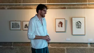Exposición de Miguel Rojo Otero en la sala Amalia Domínguez Búa