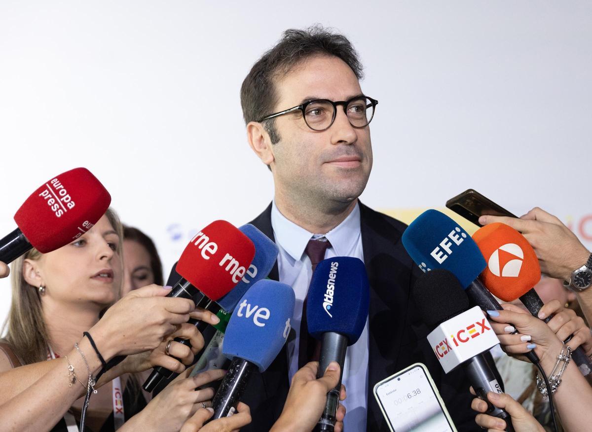 El ministro de Economía, Comercio y Empresa, Carlos Cuerpo.