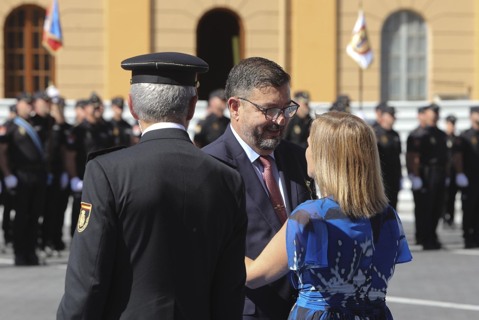 Acto del día de la Policía Nacional en València