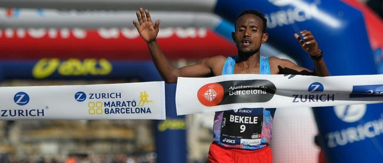 Alemu Bekele (Bahréin), favorito a ganar el maratón del 2022 en Castelló.