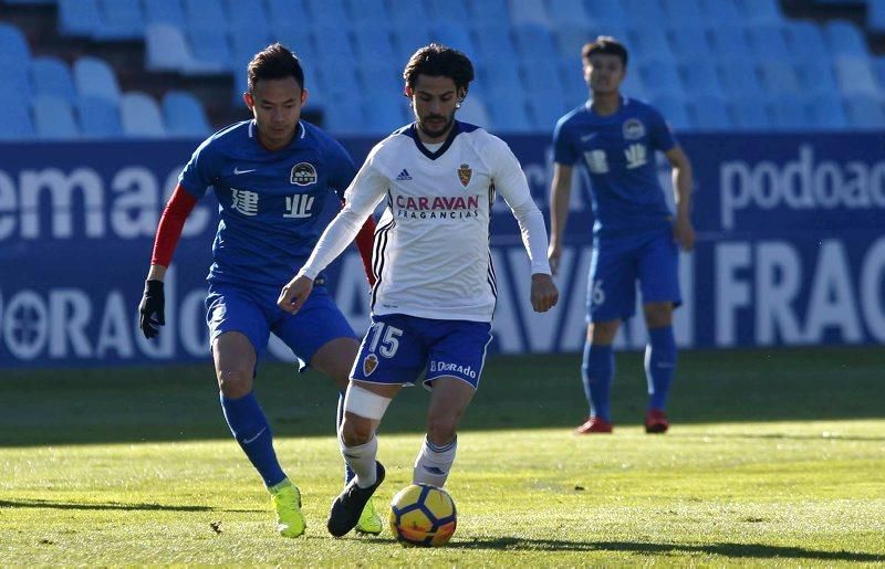 Partido amistoso del Real Zaragoza  con el Henan Jianye chino (2-2)