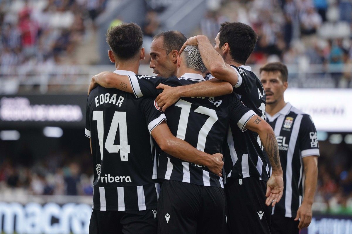 La victoria del FC Cartagena sobre el Tarazona, en imágenes