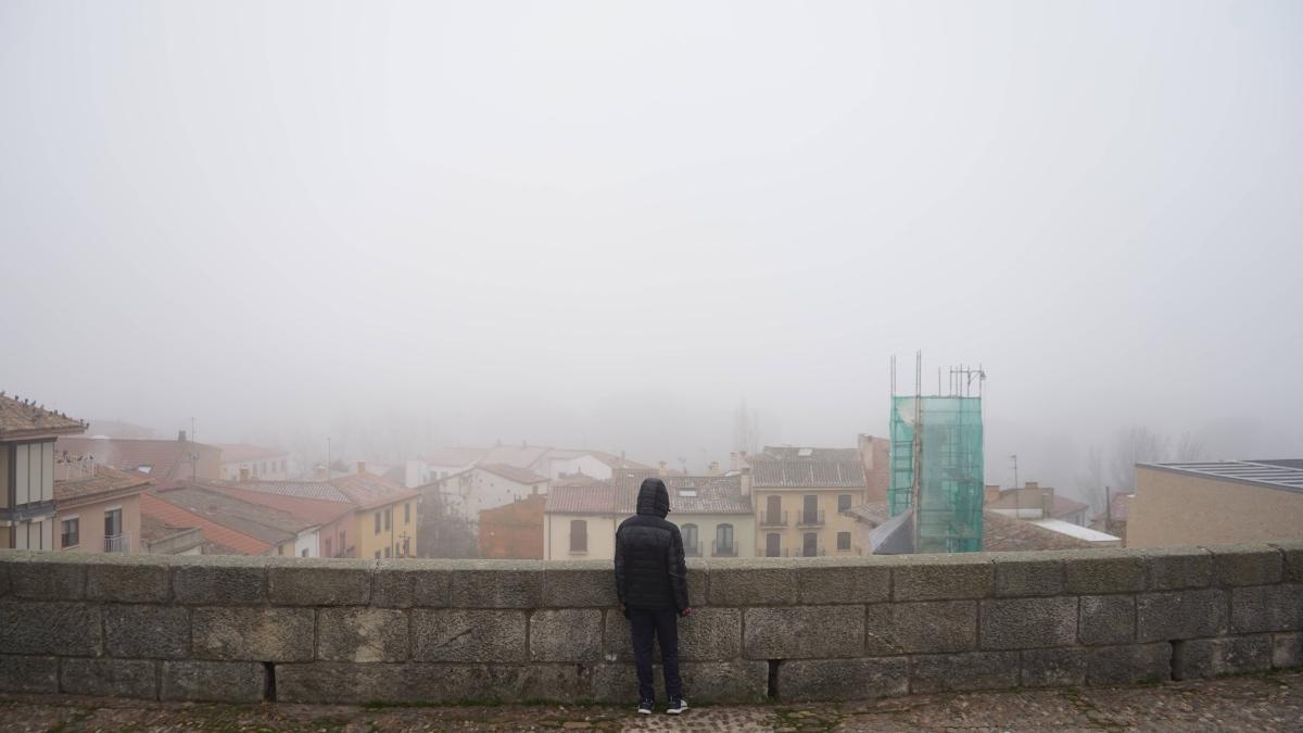 La niebla cubriendo la ciudad de Zamora durante el pasado invierno