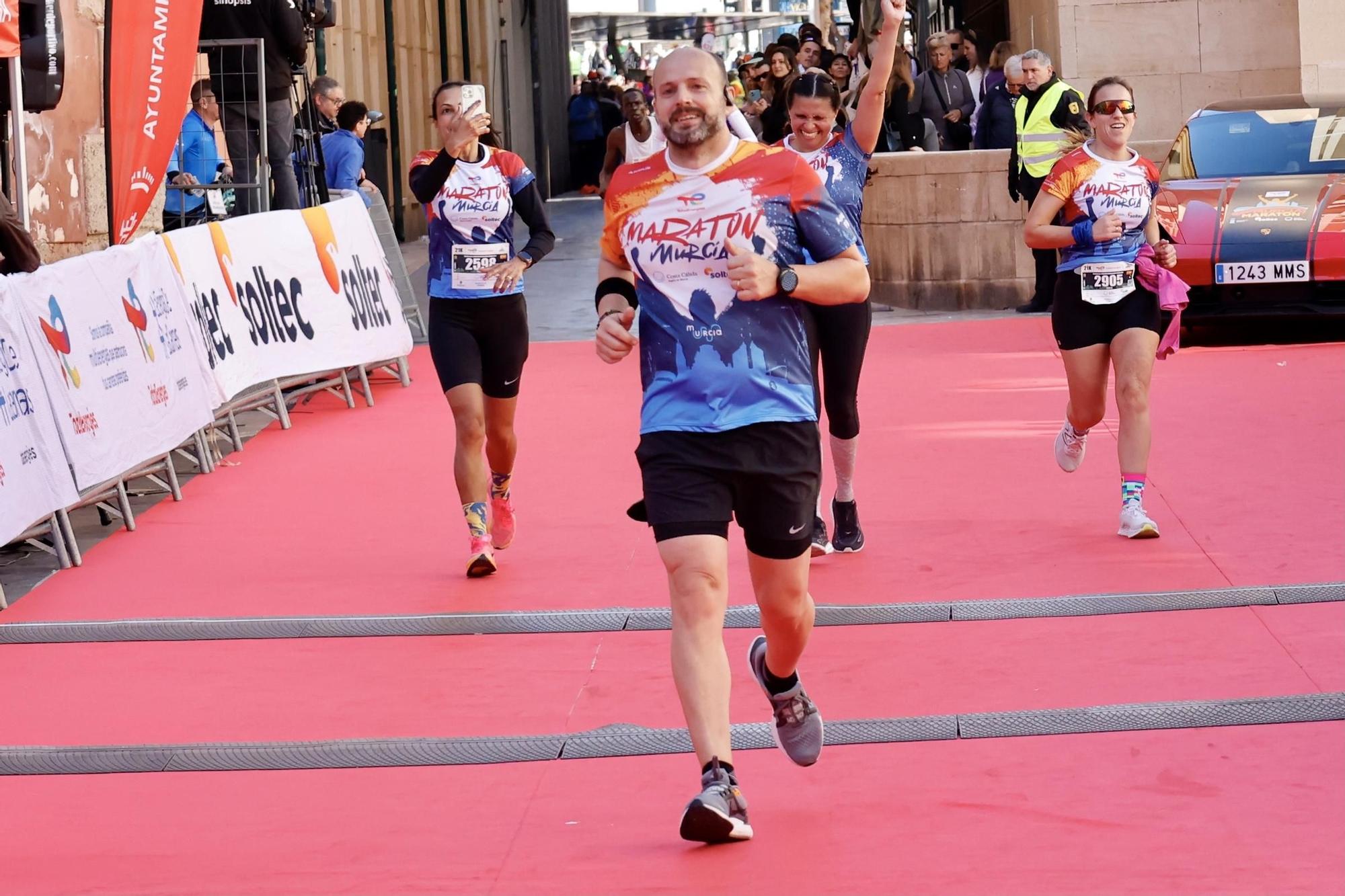 FOTOS: llegadas y podios de la TotalEnergies Murcia Maratón Costa Cálida