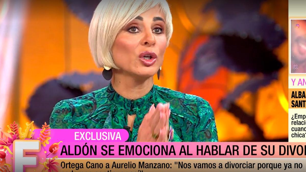 Última hora: Ana María Aldón y Ortega Cano confirman su divorcio Estos son todos los detalles