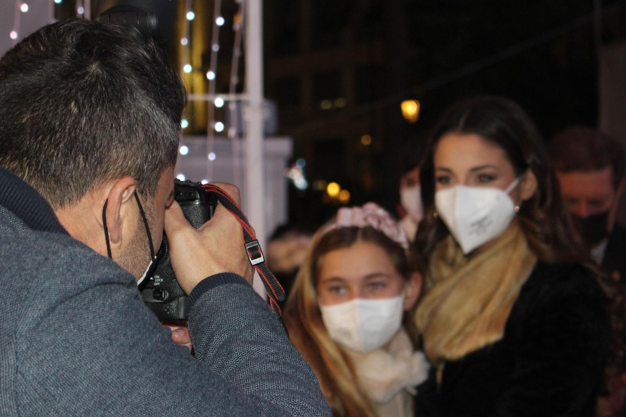 Esperanza de Fallas 2022 en el encendido de Navidad