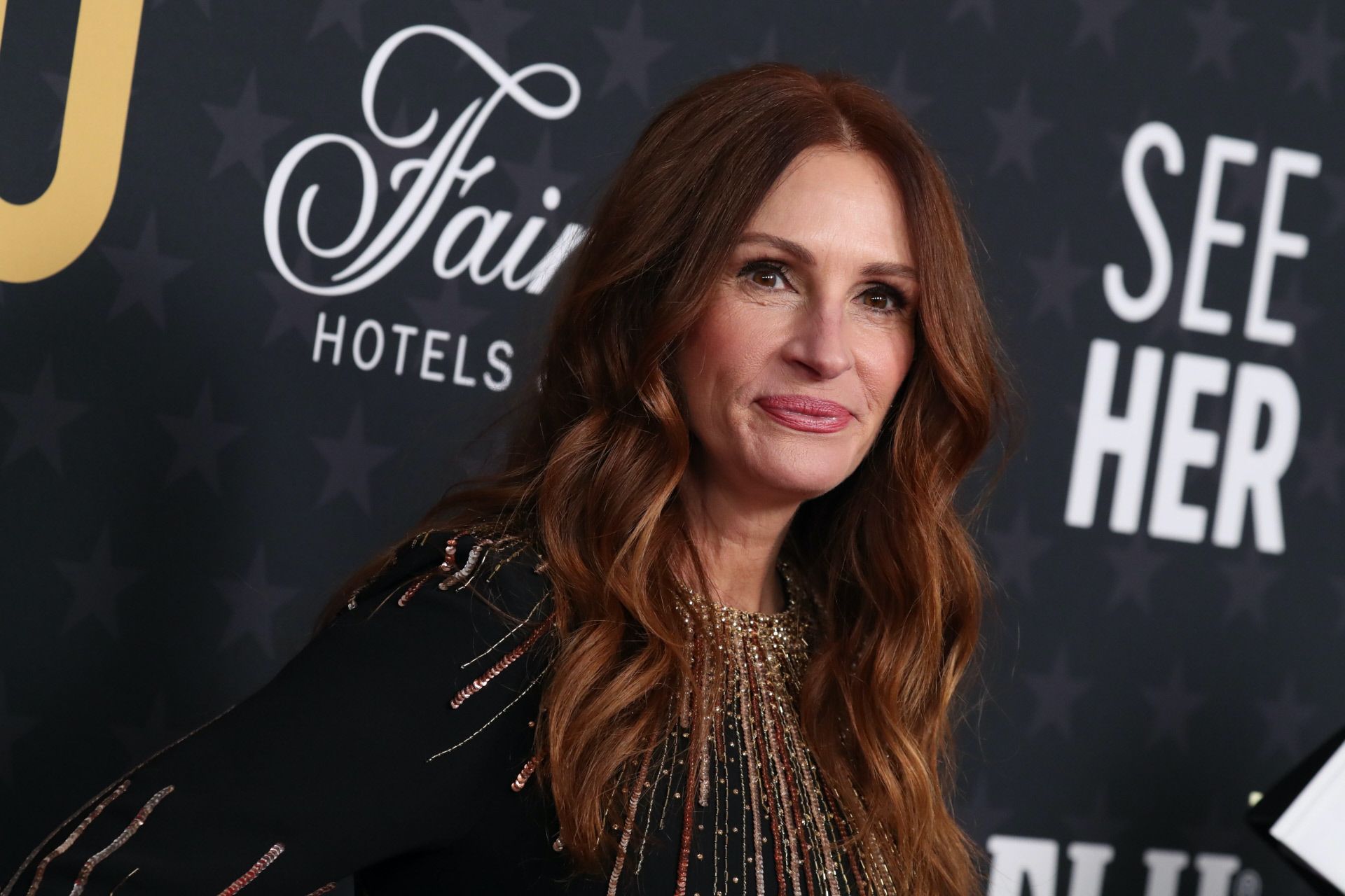 Julia Roberts en la alfombra roja