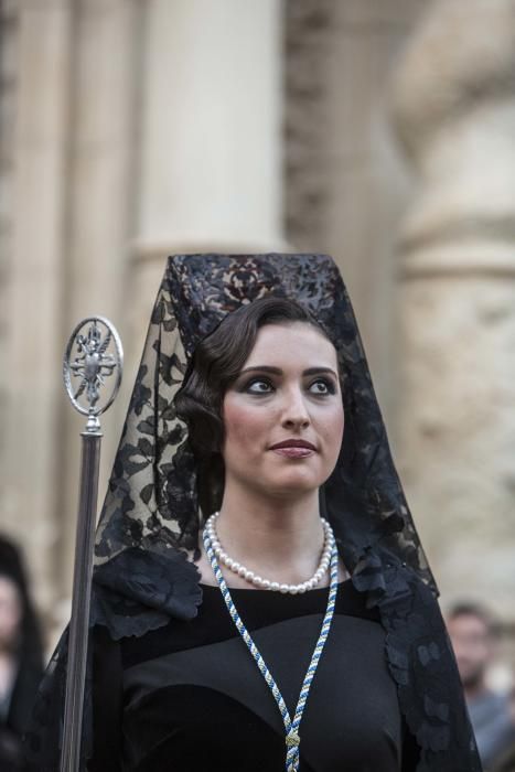 Tradicional encuentro del Cristo del Mar con su madre, la Virgen de los Dolores