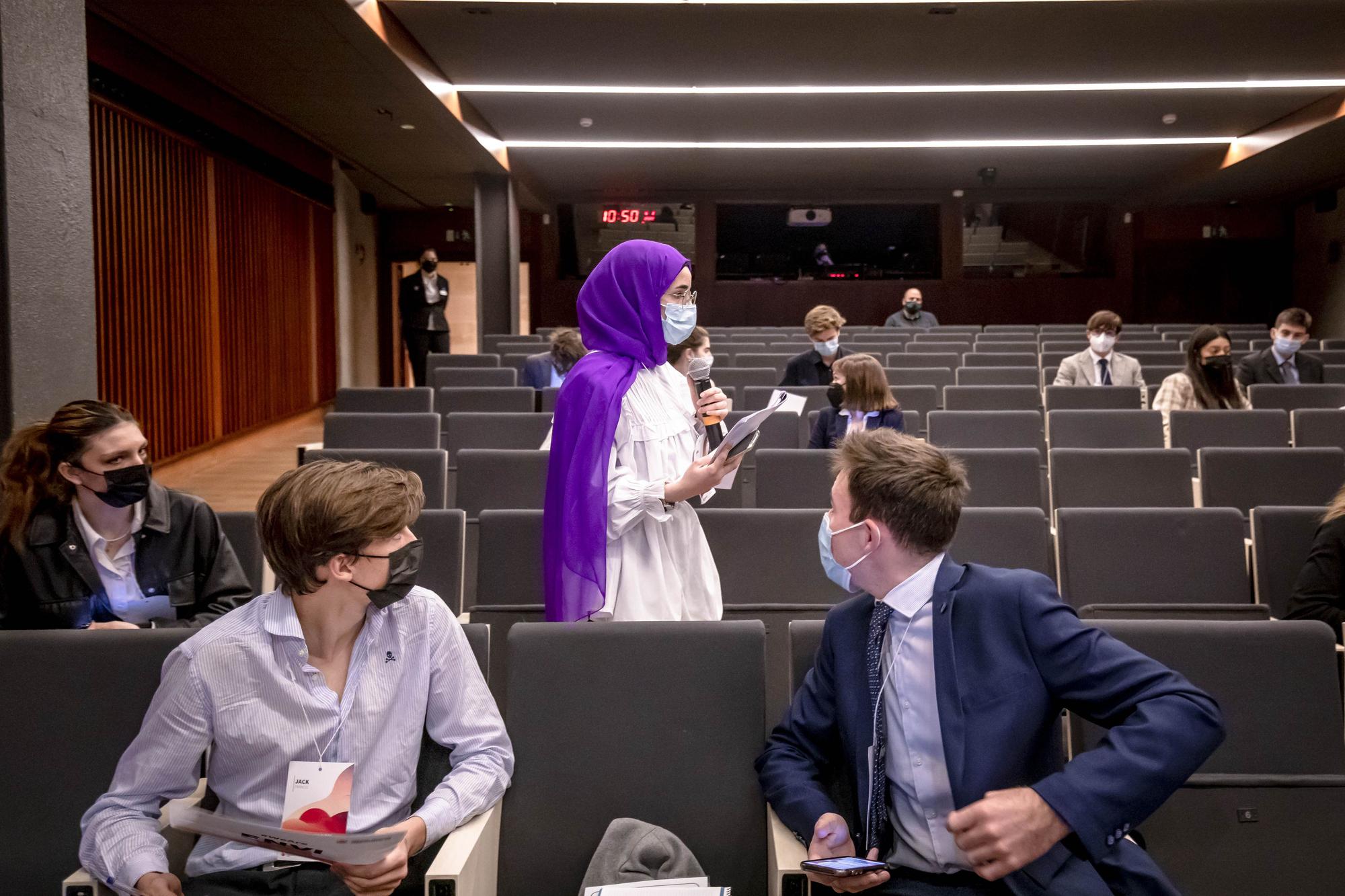 Los jóvenes celebran su propio Parlamento Europeo en Palma