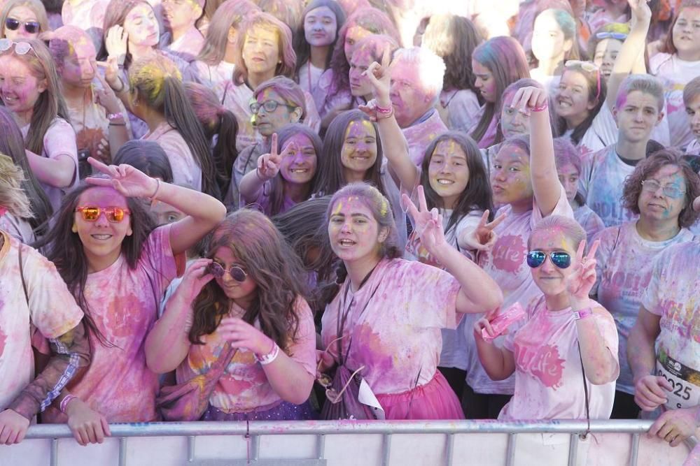 Sexta edición de la Holi Run en Cabezo de Torres