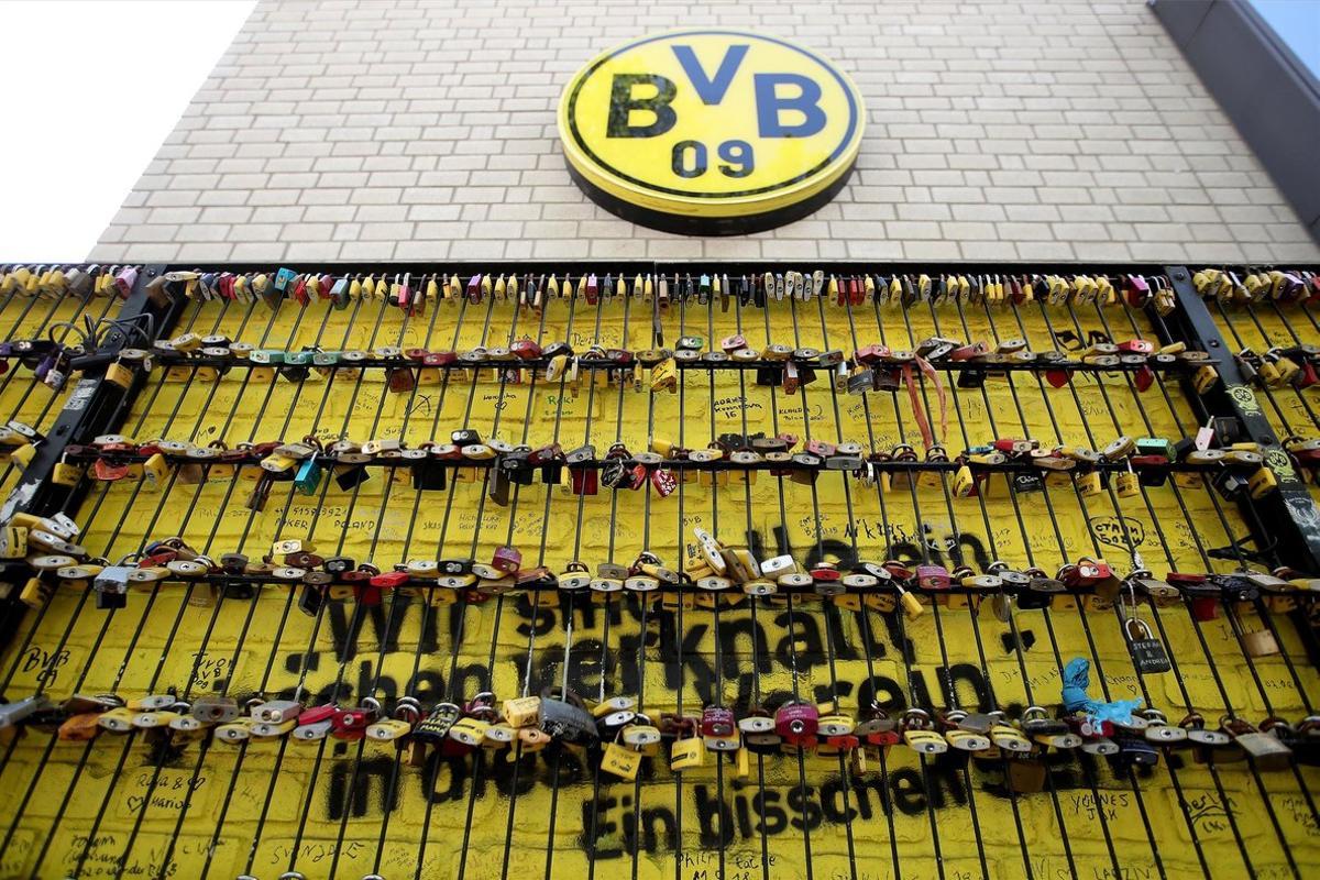 Las Imágenes de los preparativos del inicio de la Bundesliga