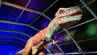 Dino Expo XXL llegó al Centro Comercial La Sierra el 12 de marzo