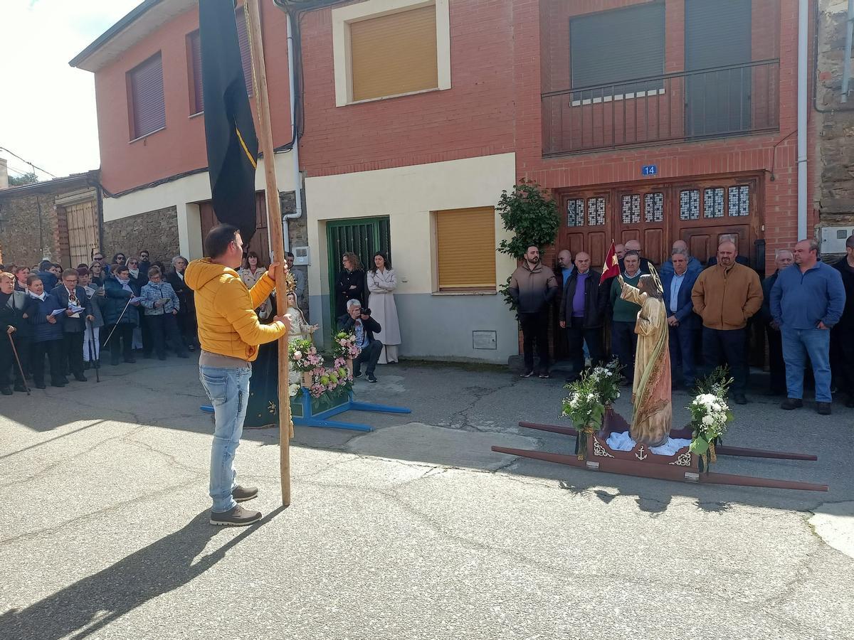 Procesión del Encuentro en Bercianos de Aliste