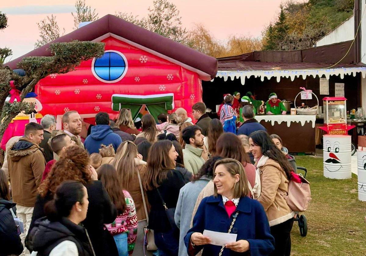 El parque navideño de Málaga con su propia casa de Papá Noel y el Grinch