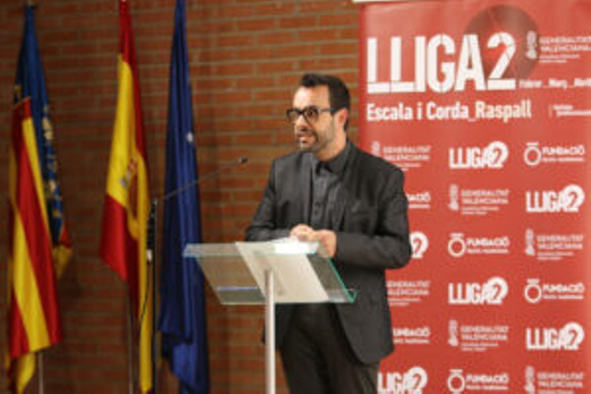 Ximo López, secretari autonòmic de Cultura i Esport de la Generalitat Valenciana.