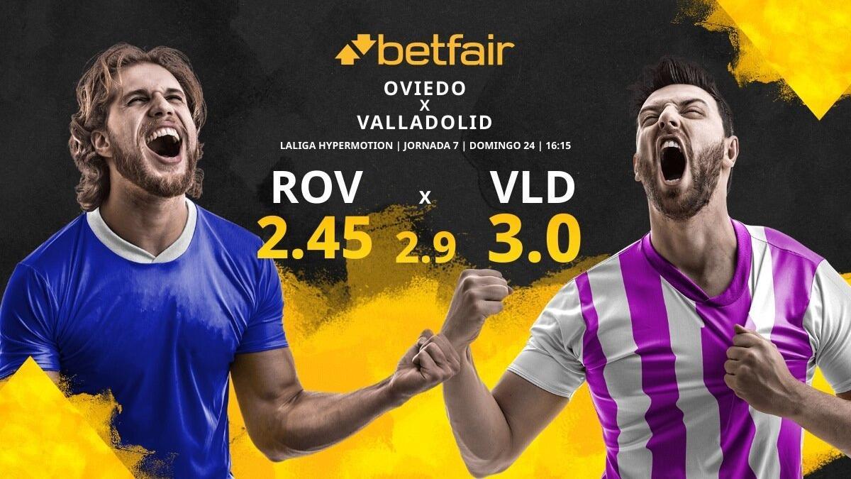 Real Oviedo vs. Real Valladolid: horario, TV, estadísticas, clasificación y pronósticos