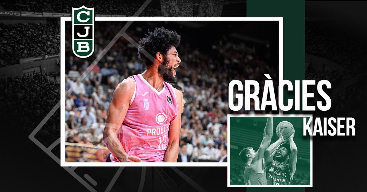 Gates y el Joventut han decidido separar sus caminos