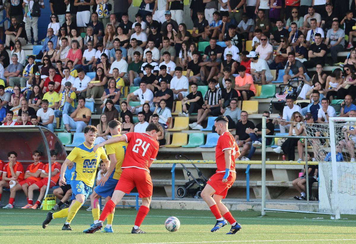 Imatges del partit San Mauro - Prat