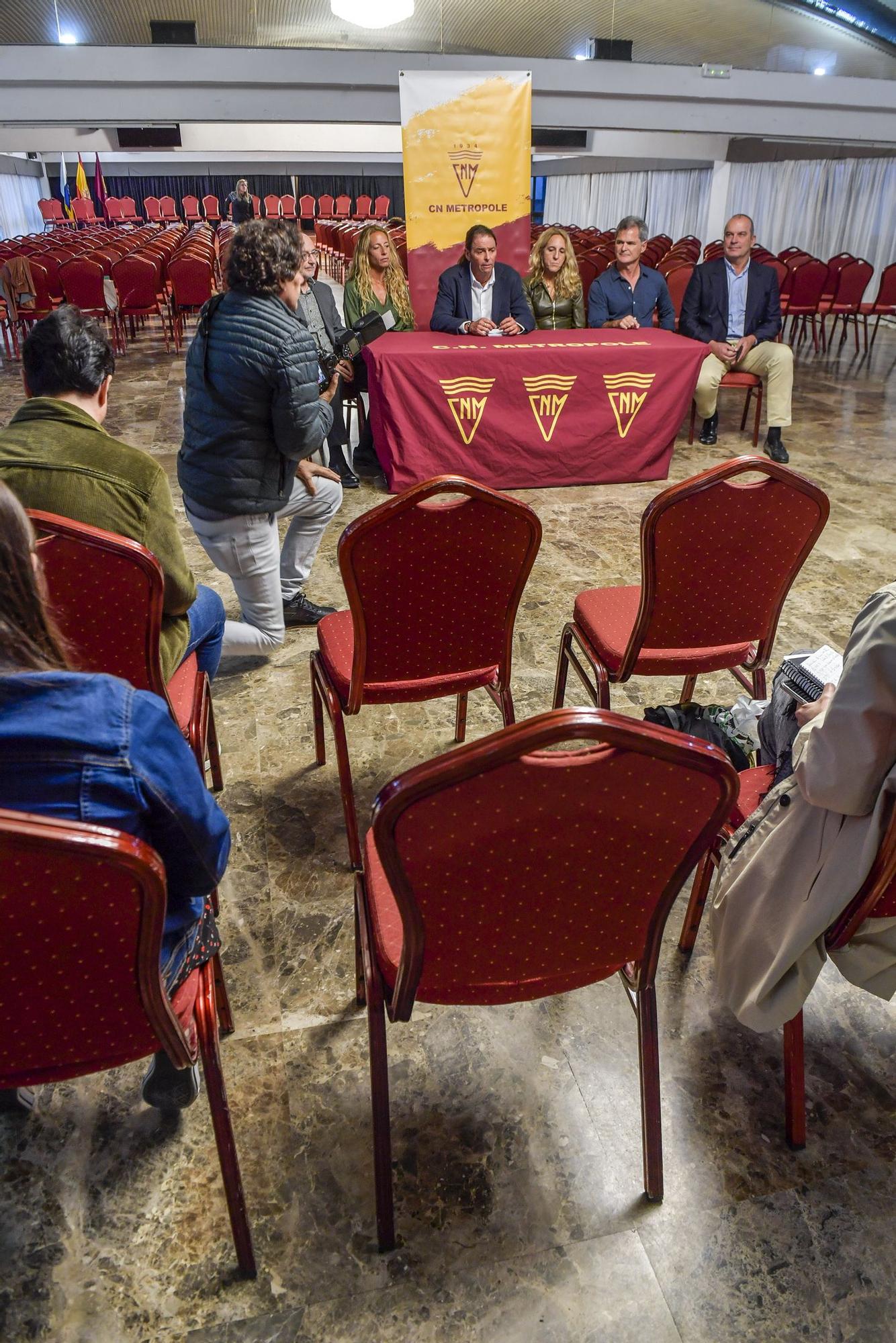 El CN Metropole presenta en rueda de prensa a su nueva directiva