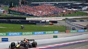 Max Verstappen, en acción en el Red Bull Ring