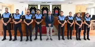 Toma de posesión de nuevos agentes de la Policía Local de Arrecife