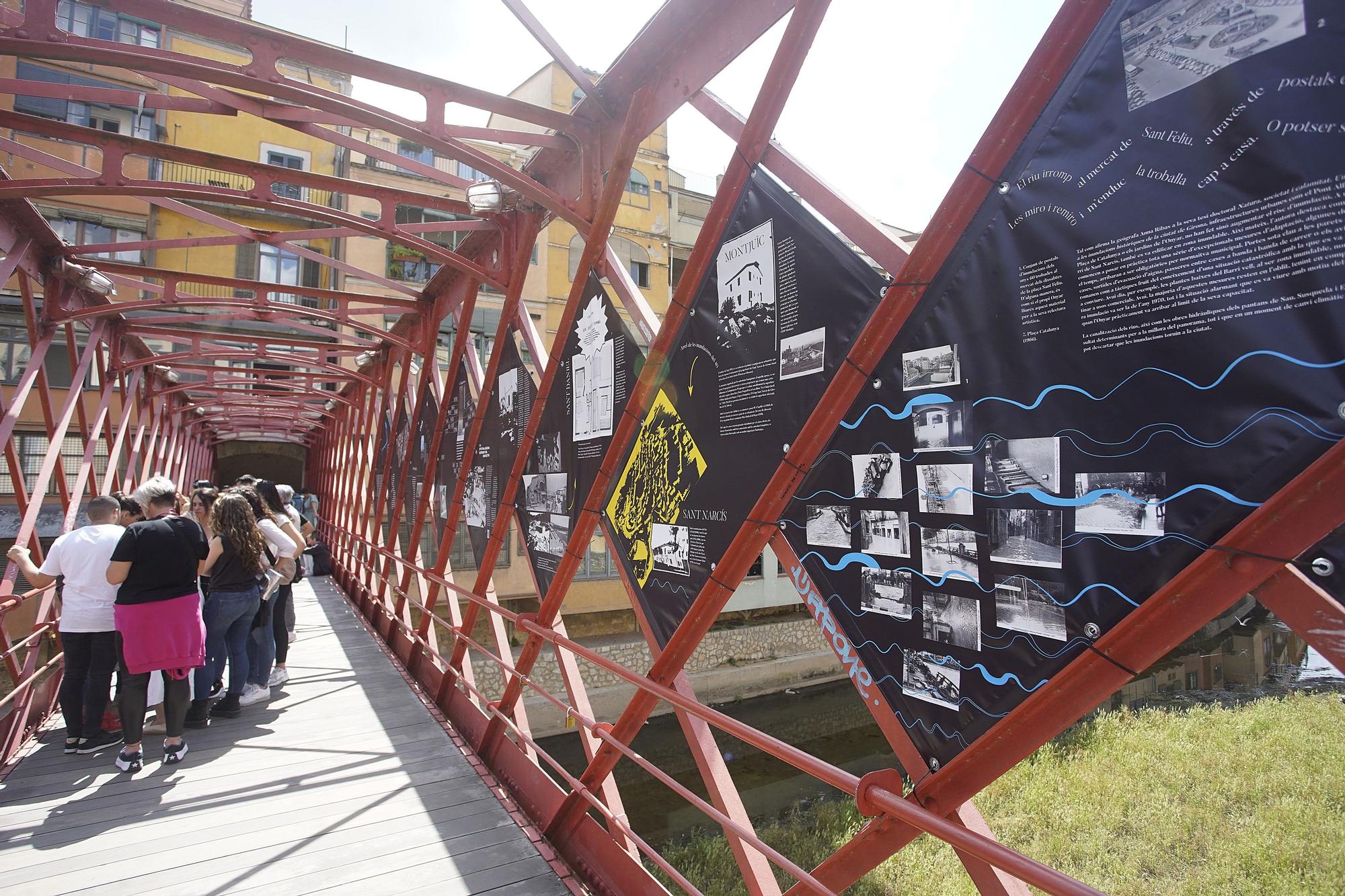Girona es converteix en una galeria d’art contemporani a l’aire lliure per l'Inund'art