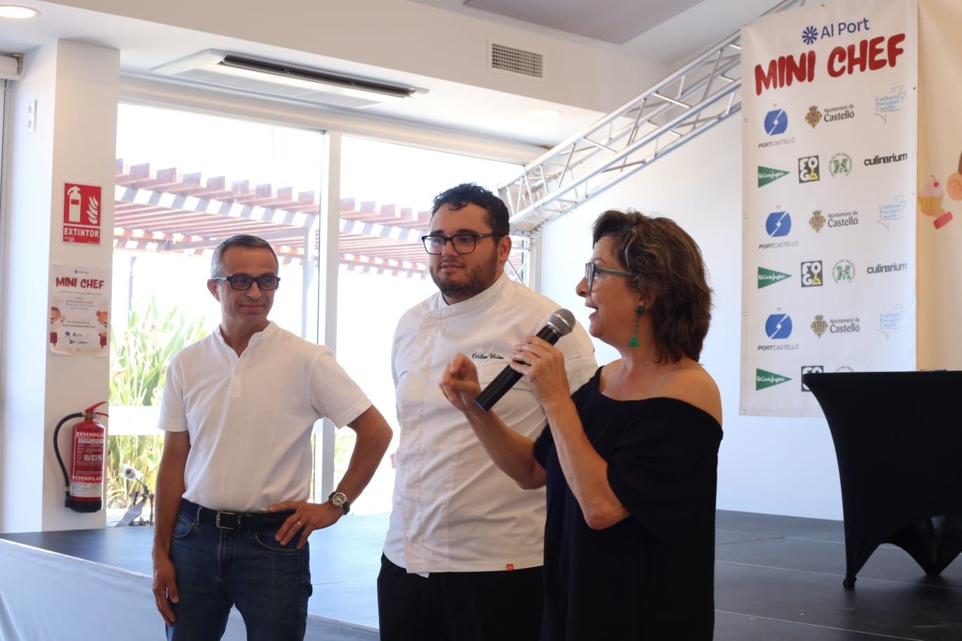 Mini chefs en el puerto de Castelló