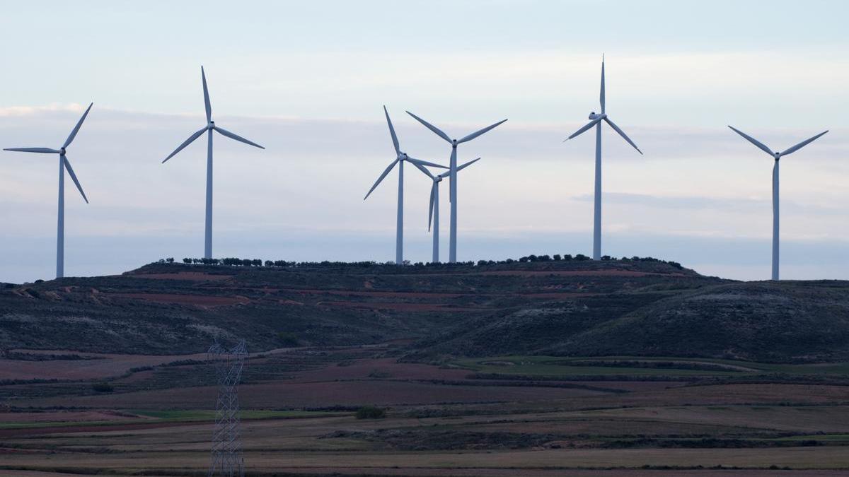 Fuentes de energía eólica.