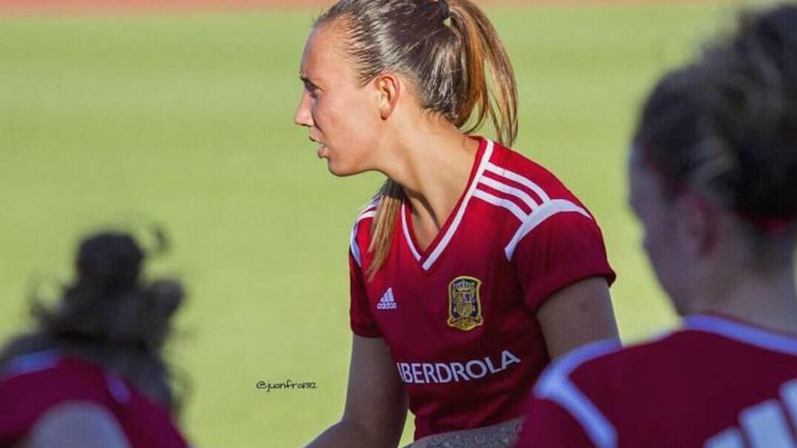 Torrecilla durante un entrenamiento en las Rozas.