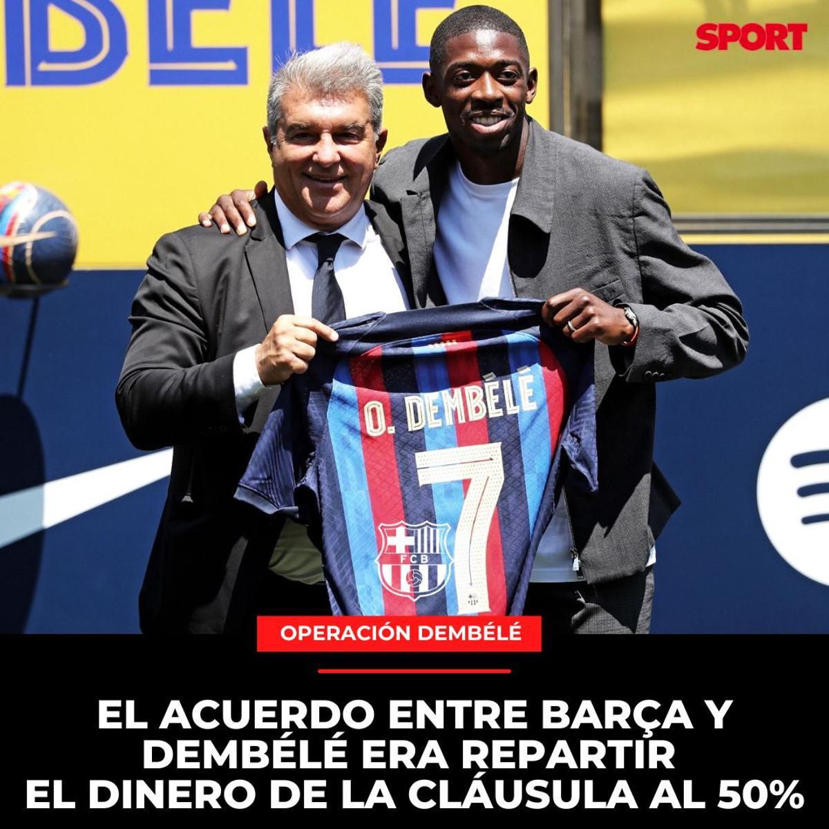 Todos los detalles de la operación Dembélé Todos los detalles de la operación Dembélé