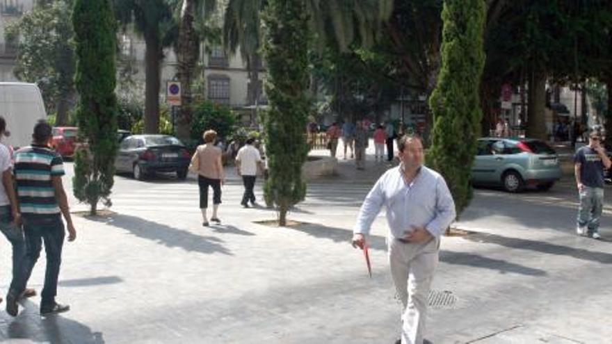 La Glorieta, en una imagen tomada ayer.