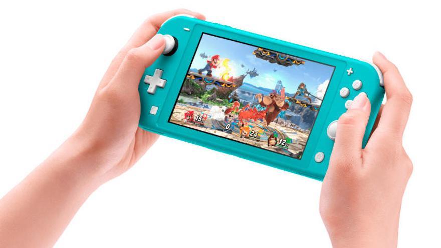 Imagen de la nueva Nintendo Switch Lite.