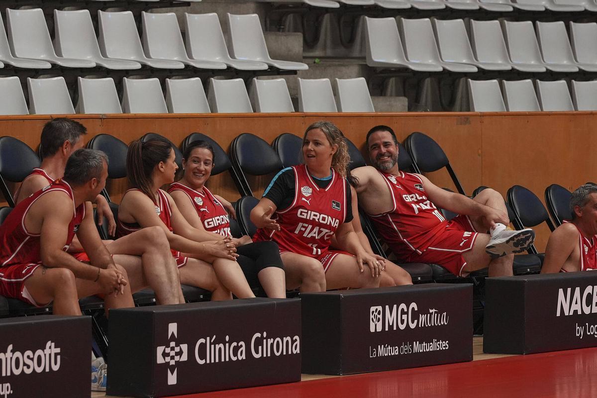 Les imatges del clínic de bàsquet amb els patrocinadors del Bàsquet Girona Les imatges del clínic de bàsquet amb els patrocinadors del Bàsquet Girona