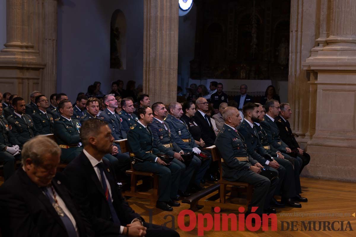 Celebración de la patrona de la Guardia Civil en Caravaca