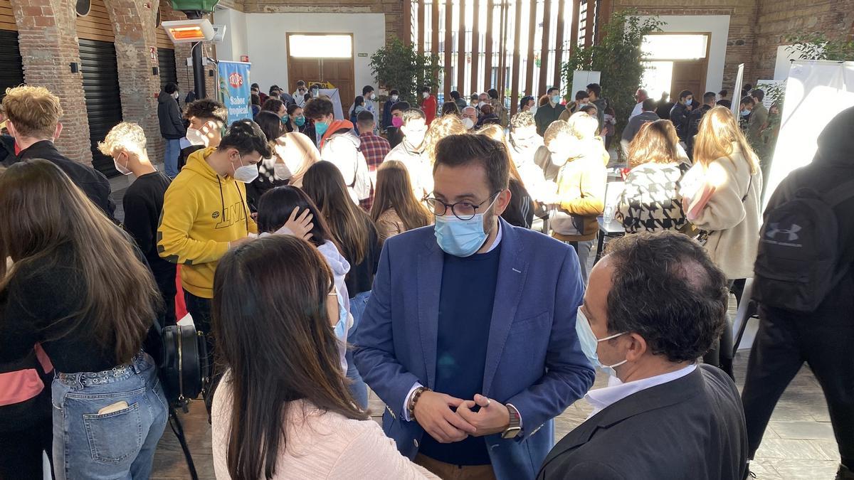 Imagen de la feria en el Mercado de San Francisco.