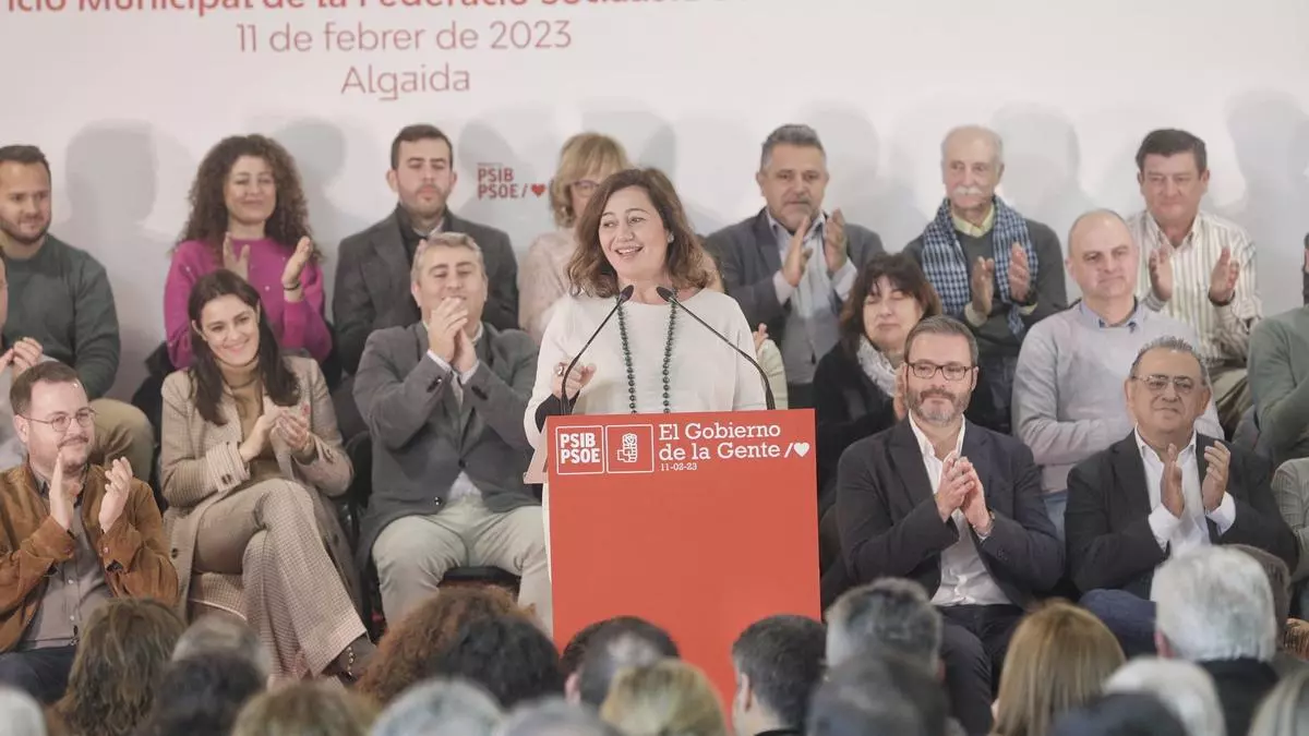 Armengol: "Gobernaremos para seguir sirviendo a la gente de Baleares"