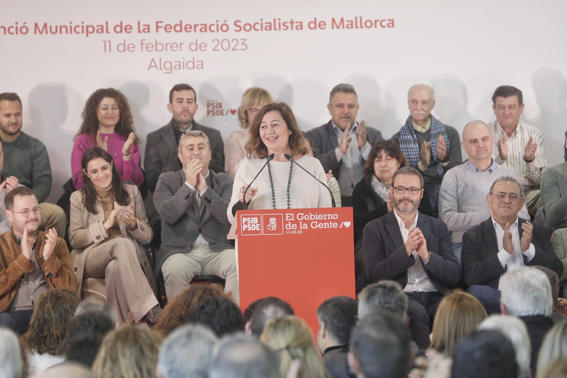 Armengol: "Gobernarenos para seguir sirviendo a la gente de Baleares"